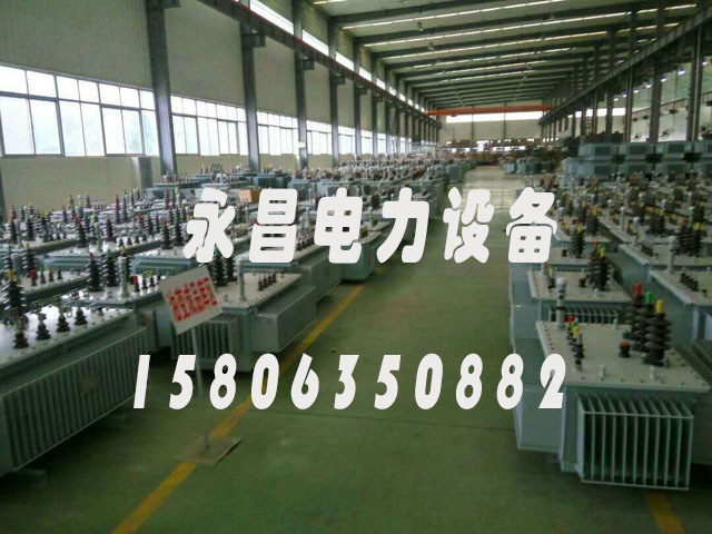 金华SH15-50KVA/10KV/0.4KV非晶合金变压器